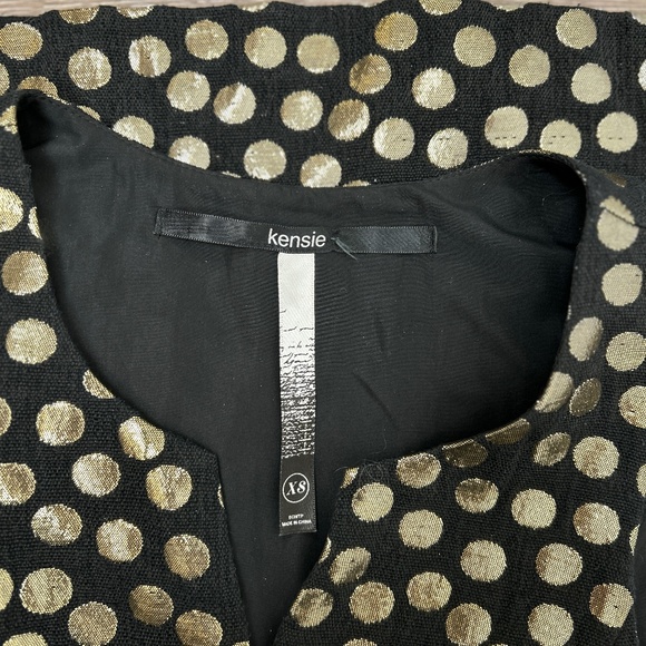 Metallic sleeveless Pencil dress - Picture 8 of 10